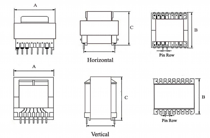 EE Type High Frequency Transformer