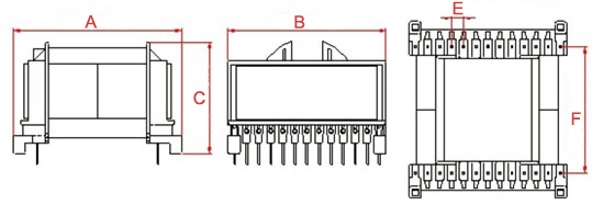 ETD59 High Frequency Transformer