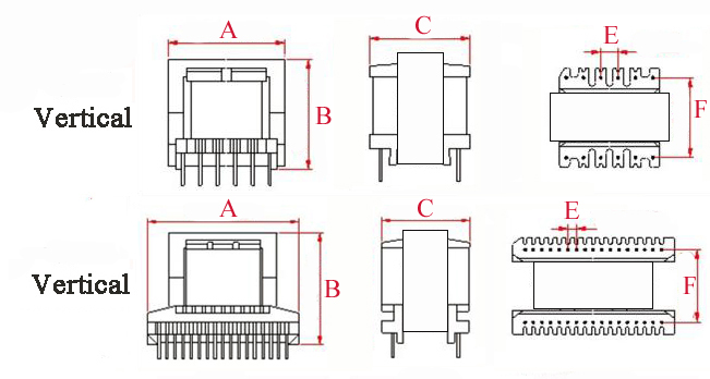 EE33 High Frequency Transformer
